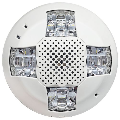 Edwards EST GCSVWN Unmarked Ceiling Strobe (White)
