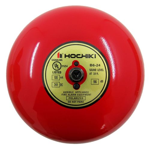 Hochiki B6-24 6-inch Fire Alarm Bell