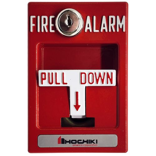Hochiki HPS-SAK-CAT30 Manual Non-Coded Pull Station (Single Action, Key Lock)