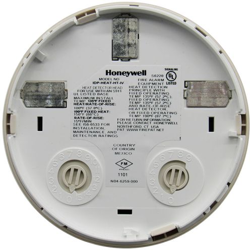 Silent Knight IDP-HEAT-HT-IV Low-Profile Intelligent 190°F Fixed ...