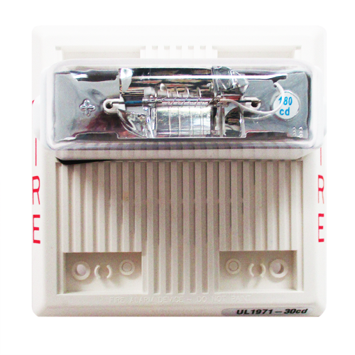 Wheelock MTWP-2475W-FW Multitone Weatherproof Horn Strobe (White)