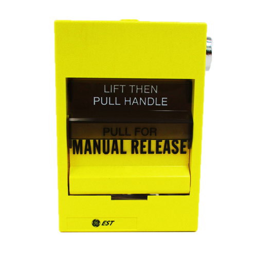 Edwards EST 278A-REL Manual Release Station (Yellow)