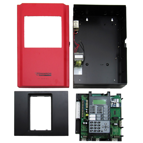 Edwards EST IO64R (64-Point Intelligent FACP, Red Door)