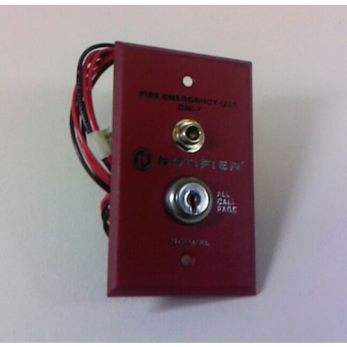 Notifier RPJ-1 Remote paging Jack