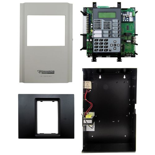 Edwards EST IO64G (64-Point Intelligent FACP, Gray Door)