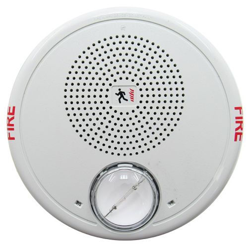Edwards EST GCF-S2VMH Genesis Ceiling Speaker Strobe (White)