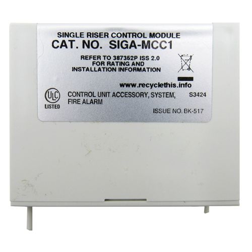 Edwards EST SIGA-MCC1 Single Input Riser I/O Control Module