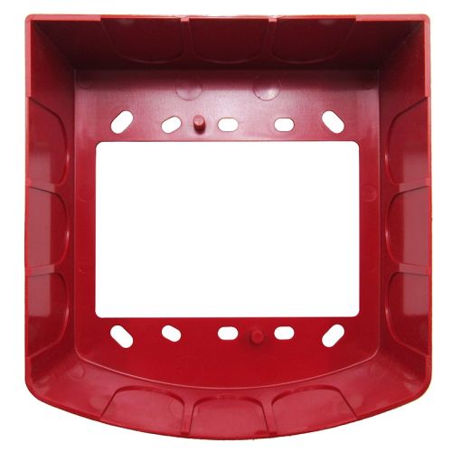 Simplex 4905-9937 Surface Mount Red Adapter Skirt