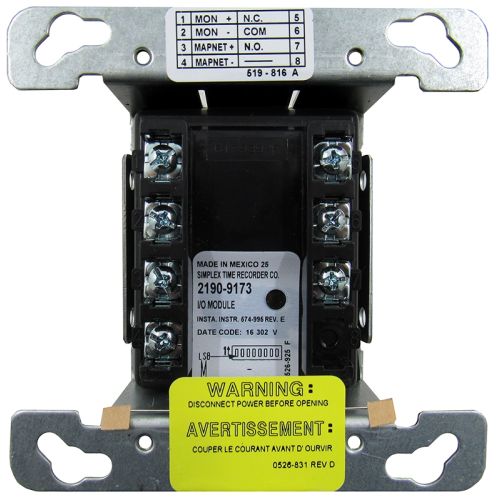 Simplex 2190-9173 2-Point I/O Module