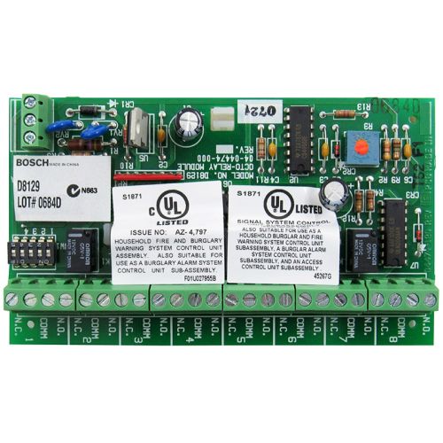 Bosch D8129 Radionics Octo-relay