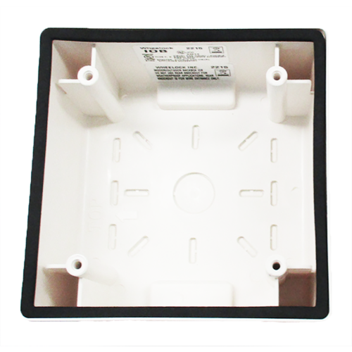 Wheelock IOB-W Indoor / Outdoor Backbox (White)