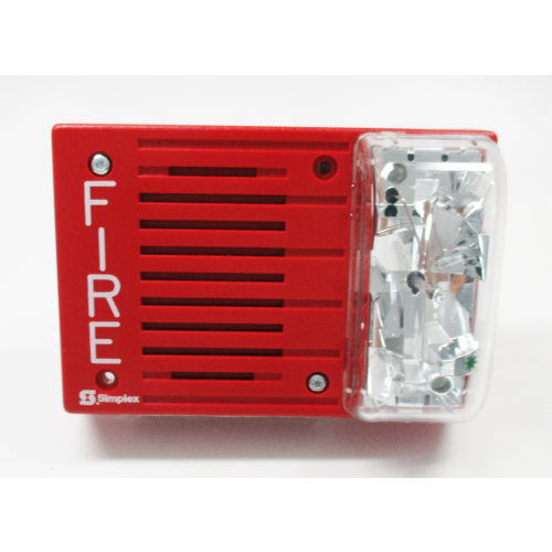 Simplex 4903-9168 Strobe with Speakers (1 Hz synchronized strobe)