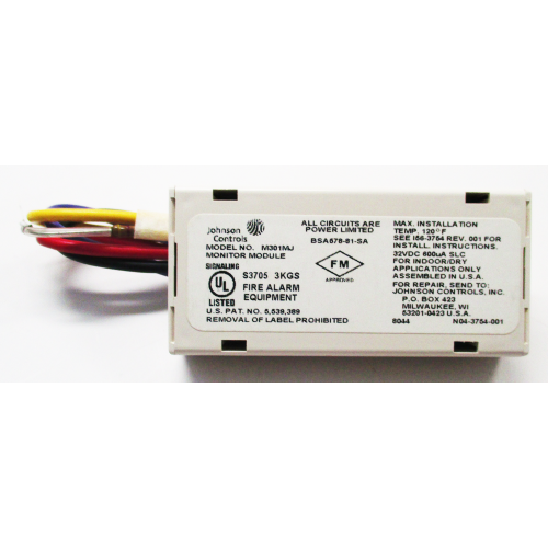 Johnson Controls M301MJ Miniature Monitor Module