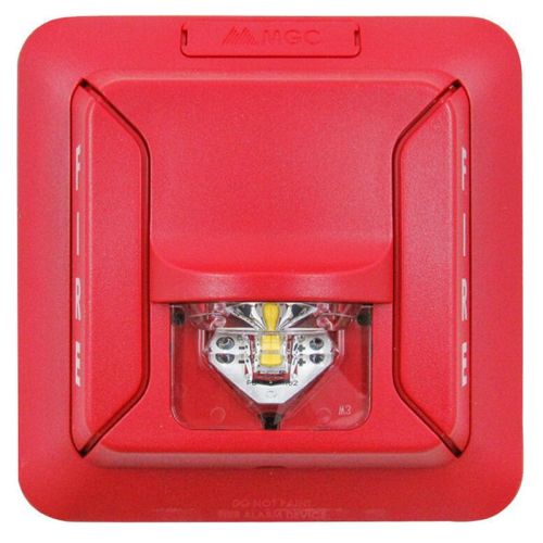 Mircom FS-400-RR Red Wall Mount Strobe