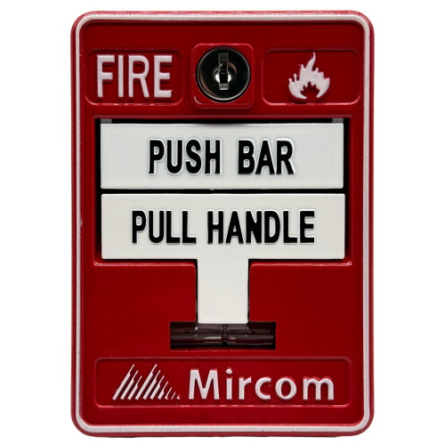 Mircom MS-710MPU Intelligent Key-Resettable Single Stage Dual Action Manual Station