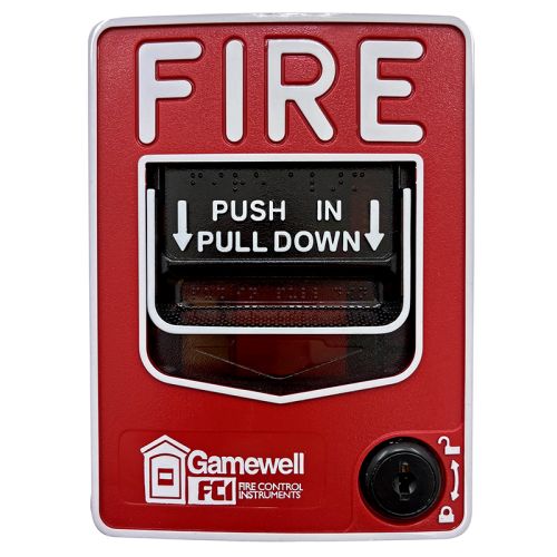 Gamewell FCI MS95-DL Addressable XP95 Manual Pull Station (Dual Action)