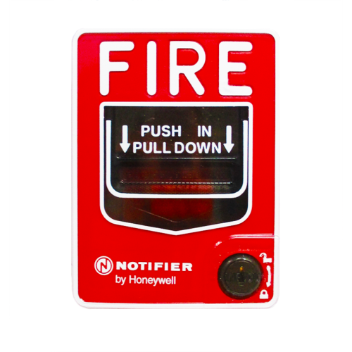 Notifier NBG-12LPS Dual-action Manual Pull Station w/ Pre-Signal