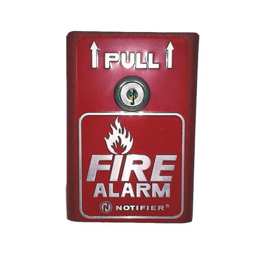 Notifier BNG-1R Red Aluminum Manual Pull Station