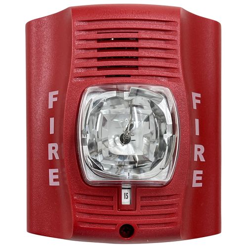 System Sensor P2RK Multi Candela Outdoor Horn/Strobe Red