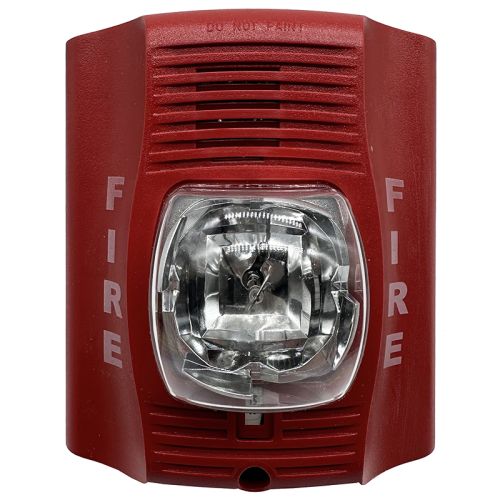 System Sensor P4RK Multi Candela Outdoor Horn/Strobe Red