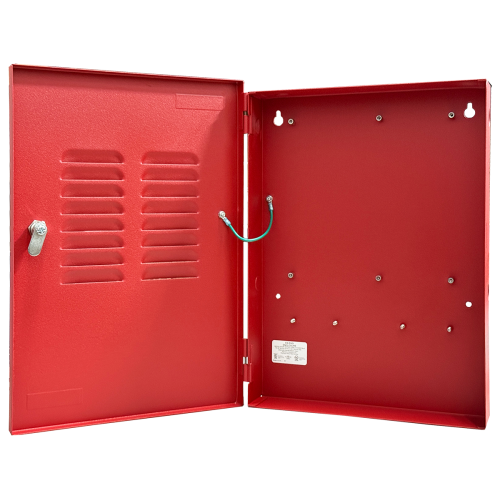 Siemens PAD-3R Auxiliary Power Supply in Red Cabinet