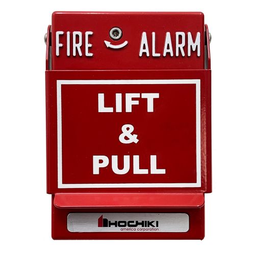 Hochiki DCP-AMS-LP Addressable Manual Pull Station (Dual Action, Hex Key Lock)