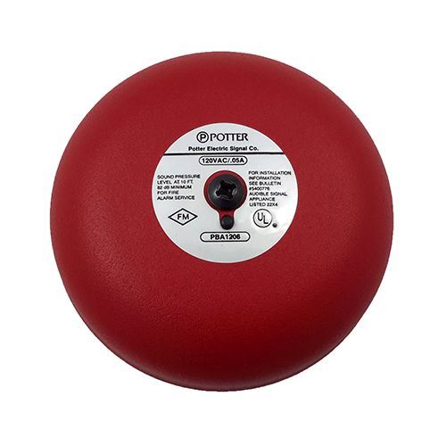 Potter PBA-1206 6", 120VAC Bell