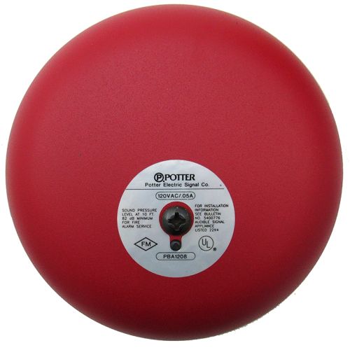 Potter PBA-1208 8-inch Alarm Bell
