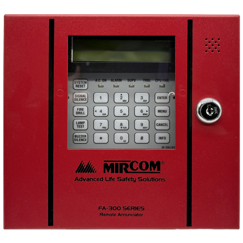 Mircom RAM-300LCDR Remote Annunciator
