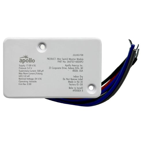 Apollo SA4705-600APO Soteria UL Mini Switch Monitor Module