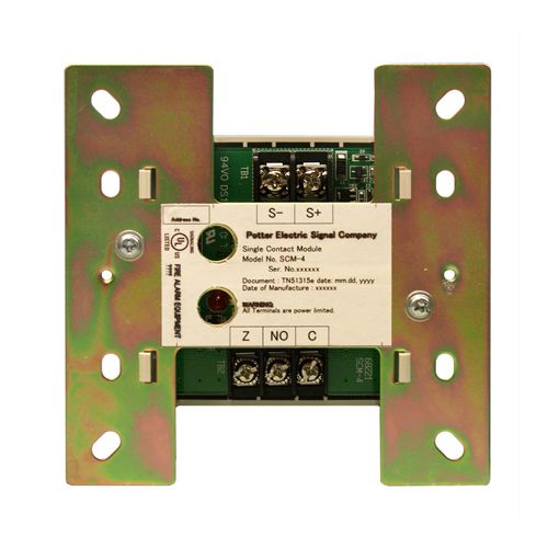 Potter SCM-4  Addressable Single Contact Module