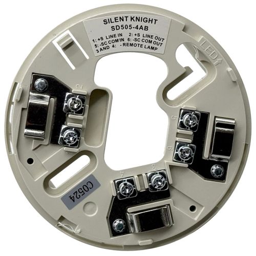 Silent Knight SD505-4AB 4-inch Addresable Base