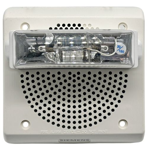 Siemens SET-S17-W-WP Weatherproof Strobe for Wall Mounting (White)
