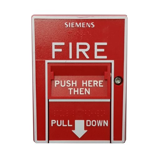 Siemens MS-501 Double-Action Manual Station w/ Key Switch