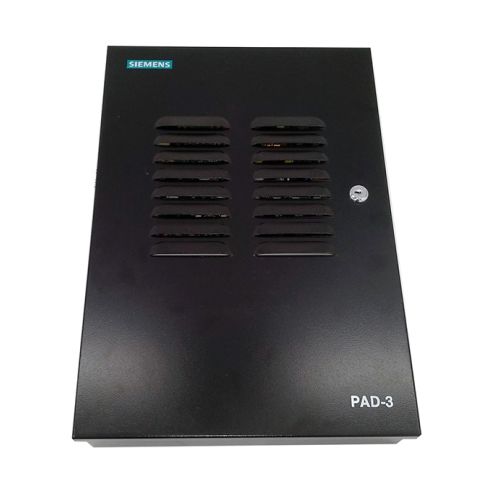 Siemens PAD-3 Auxiliary Power Supply in Black Cabinet 