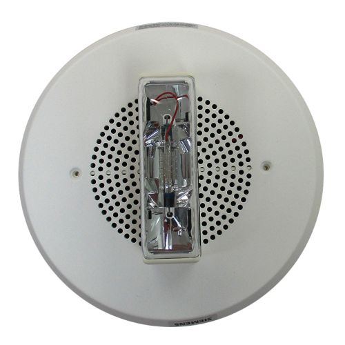 Siemens SET-MC-CW Ceiling Mount Speaker Strobe (White)