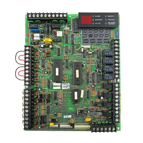 Silent Knight 5207 (8-Zone FACP + DACT) Replacement Board (24v Aux) 
