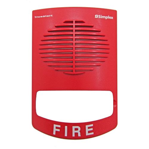 Simplex 4905-9996 Red Wall Mount S/V Replacement Cover