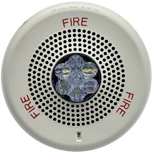 Siemens SL2SPSCW-F Ceiling Mount Speaker Strobe (White)