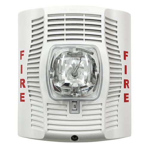 System Sensor SPSW Spectralert Multi-Candela Speaker Strobe (White)