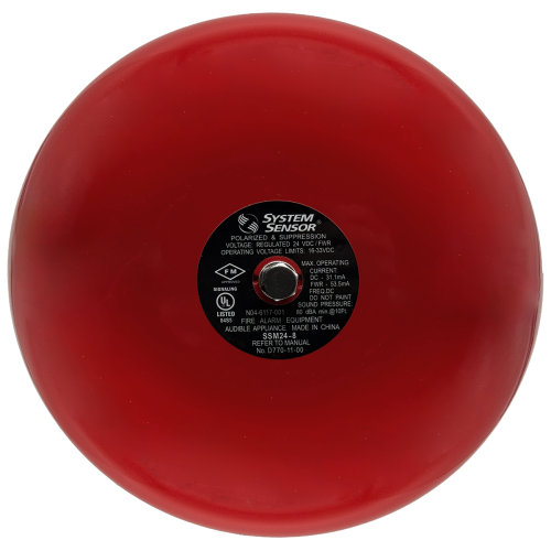 System Sensor SSM24-8 Bell w/ 8 inch Gong