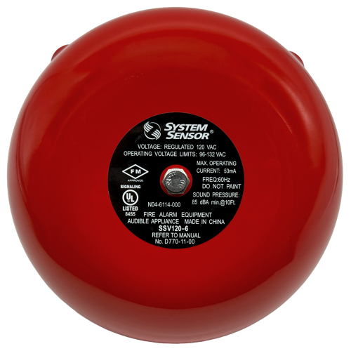 System Sensor SSV120-6 Bell