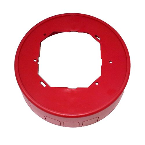 System Sensor BBSC Ceiling Back Box Skirt (Red)