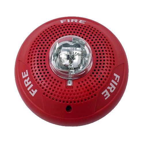 System Sensor SPSCRV Speaker Strobe (red)