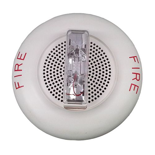 Wheelock E60-24MCC-FW White Ceiling Mount Speaker Strobe