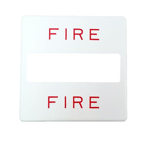 Wheelock RSSCPW-FW White Cover Plate