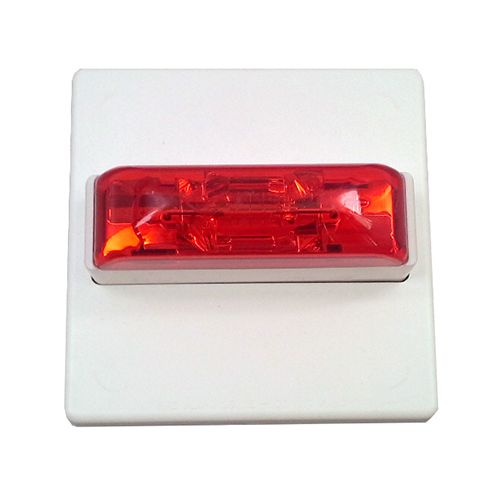 Wheelock RSSR-24MCC-NW Ceiling Strobe (Red Lens)