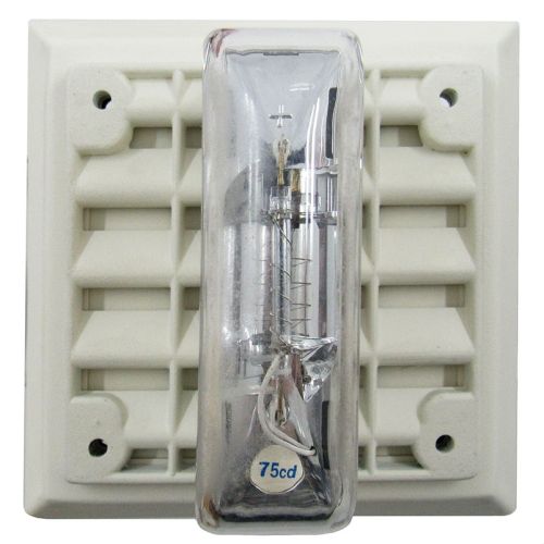 Wheelock ET-1080-IS-24-VFW Vandal-resistant Speaker Strobe (White)