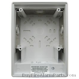 Edwards EST G4B Surface Back Box (White)