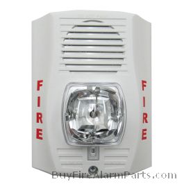 System Sensor P2WH-LF Sounder Strobe (White)